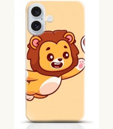 Lion iPhone 16 case Style 19