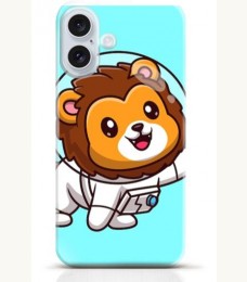 Lion iPhone 16 Plus case Style 15