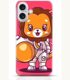 Lion iPhone 16 Plus case Style 16