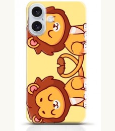 Lion iPhone 16 Plus case Style 21