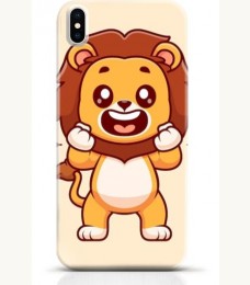 Lion iPhone X case Style 24