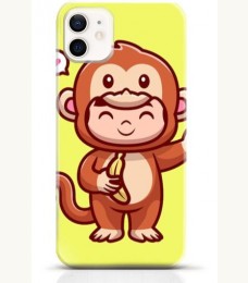 Monkey iPhone 12 mini case Style 12