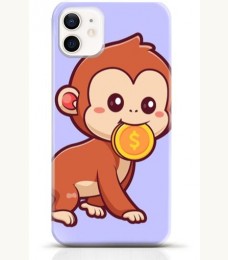Monkey iPhone 12 mini case Style 14