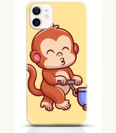 Monkey iPhone 12 mini case Style 16