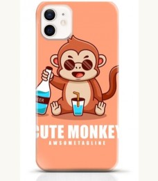 Monkey iPhone 12 mini case Style 20