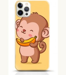 Monkey iPhone 12 Pro max case Style 4