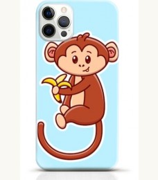 Monkey iPhone 12 Pro max case Style 9