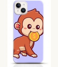 Monkey iPhone 14 Plus case Style 14
