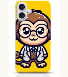 Monkey iPhone 16 case Style 1