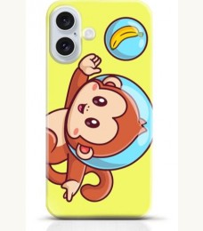 Monkey iPhone 16 case Style 13