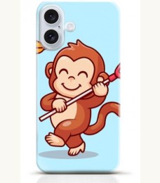 Monkey iPhone 16 case Style 18