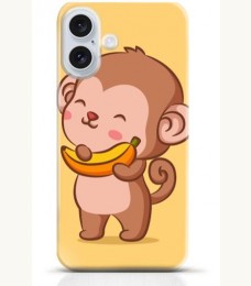 Monkey iPhone 16 case Style 4