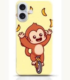 Monkey iPhone 16 Plus case Style 22