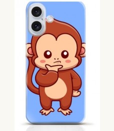 Monkey iPhone 16 Plus case Style 23
