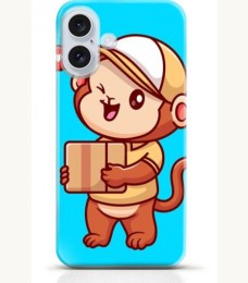 Monkey iPhone 16 Plus case Style 25