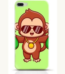 Monkey iPhone 8 Plus case Style 6
