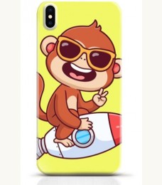 Monkey iPhone X case Style 10