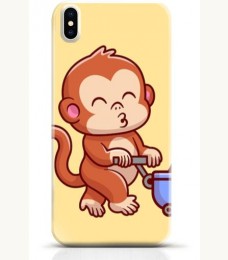 Monkey iPhone X case Style 16