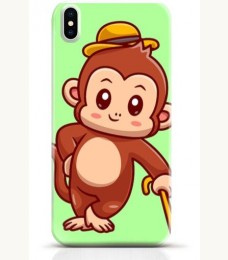 Monkey iPhone X case Style 17