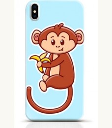 Monkey iPhone X case Style 9