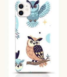Owl iPhone 12 mini case Style 14