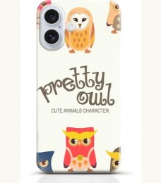 Owl iPhone 16 Plus case Style 13