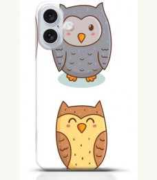 Owl iPhone 16 Plus case Style 3