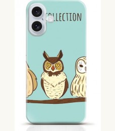 Owl iPhone 16 Plus case Style 5