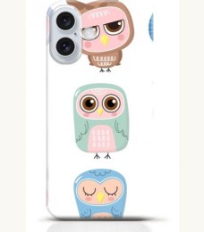 Owl iPhone 16 Plus case Style 7