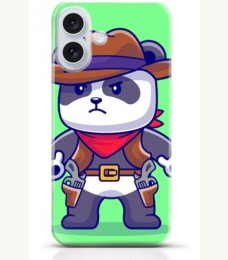 Panda iPhone 16 case Style 19