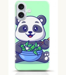 Panda iPhone 16 Plus case Style 23