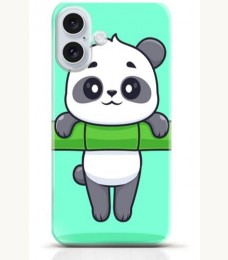 Panda iPhone 16 Plus case Style 25