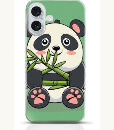 Panda iPhone 16 Plus case Style 3