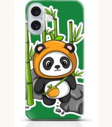 Panda iPhone 16 Plus case Style 4