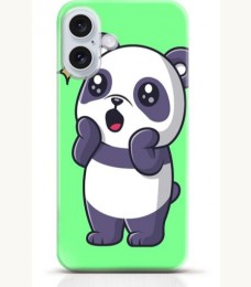 Panda iPhone 16 Plus case Style 5