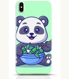 Panda iPhone XS case Style 23