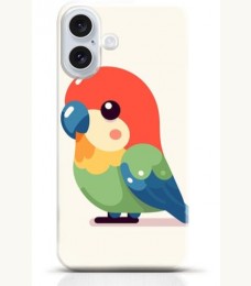 Parrot iPhone 16 case Style 2