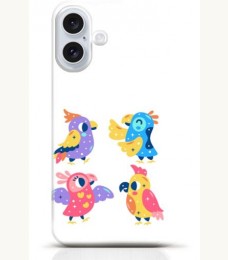 Parrot iPhone 16 case Style 3