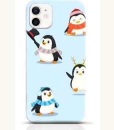 Penguin iPhone 12 mini case Style 24