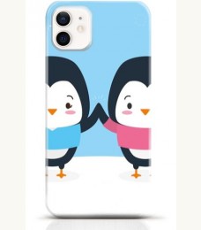 Penguin iPhone 12 mini case Style 5