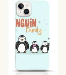 Penguin iPhone 14 Plus case Style 25