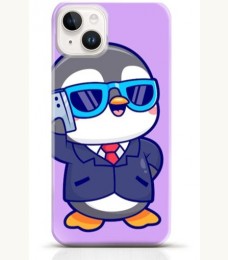 Penguin iPhone 14 Plus case Style 9