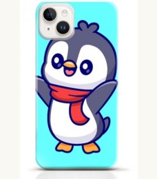 Penguin iPhone 15 case Style 16