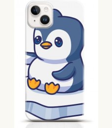 Penguin iPhone 15 Plus case Style 15