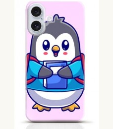 Penguin iPhone 16 case Style 17