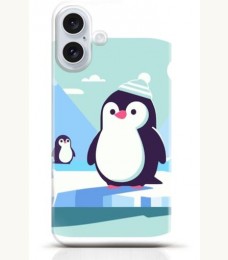 Penguin iPhone 16 case Style 2
