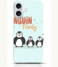 Penguin iPhone 16 case Style 25