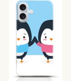 Penguin iPhone 16 case Style 5