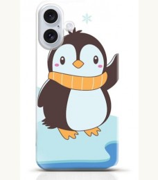 Penguin iPhone 16 case Style 8