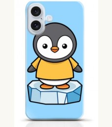 Penguin iPhone 16 Plus case Style 1